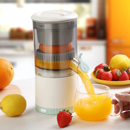 SAMADEX Electric Citrus Juicer – Exprimidor de Naranjas Electrico for Fresh Orange Juice - Automatic Orange/Lemon/Lime Juicer, BPA-Free, Easy Clean