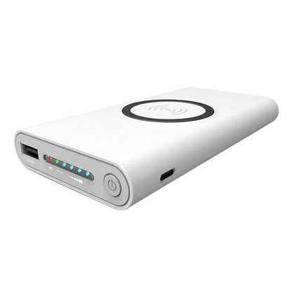10000mAh Portable Wireless Charging Powerbank External Battery Phone Charger Power Bank-