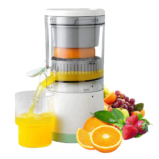 SAMADEX Electric Citrus Juicer – Exprimidor de Naranjas Electrico for Fresh Orange Juice - Automatic Orange/Lemon/Lime Juicer, BPA-Free, Easy Clean